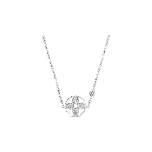 LOUIS VUITTON Idylle Blossom Pendant White Gold And Diamonds