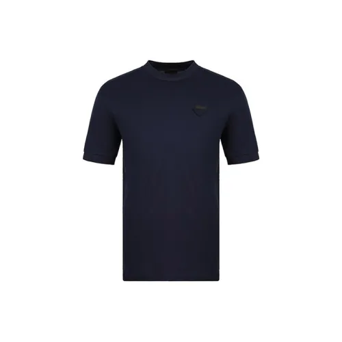 PRADA T-Shirts Men Dark Blue