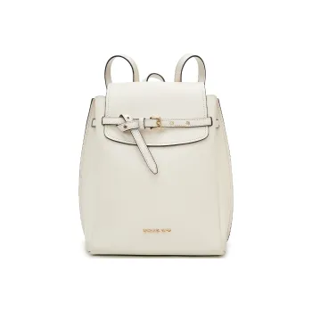 MICHAEL KORS Emilla Cow Leather Backpack Women's White