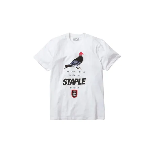 staple Expedition Pigeon Tee Unisex  White