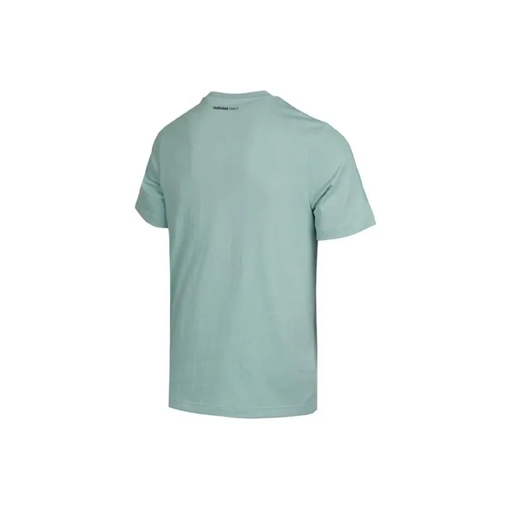 Adidas Neo T Shirt Men's Light Green-1