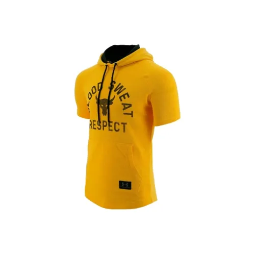 Under Armour T-Shirts Men Yellow