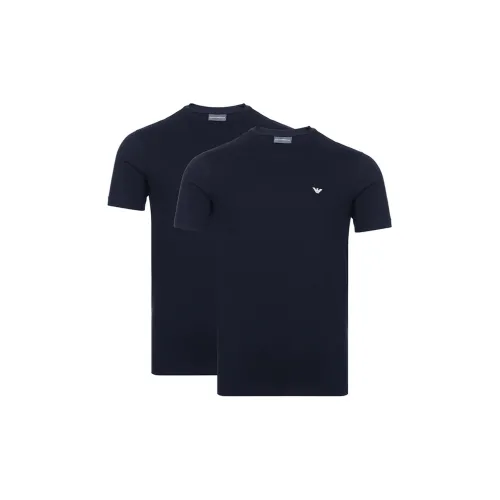 EMPORIO ARMANI T-Shirts Men Dark Blue