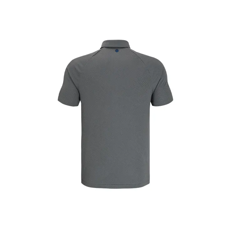 Under Armour Rush Polo Shirts Men Gray-1