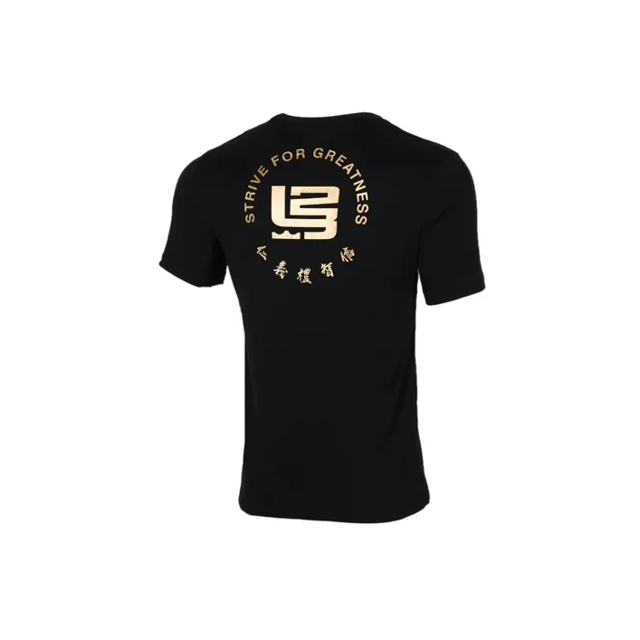 Nike T Shirts Men Black-1