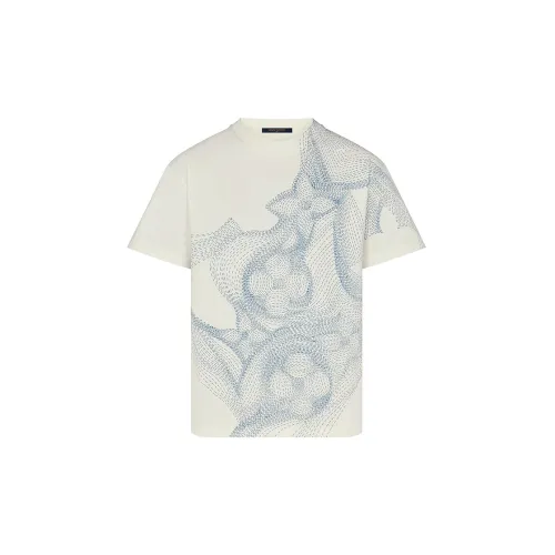 LOUIS VUITTON New Quarterly Products Of LV T-Shirts Men White