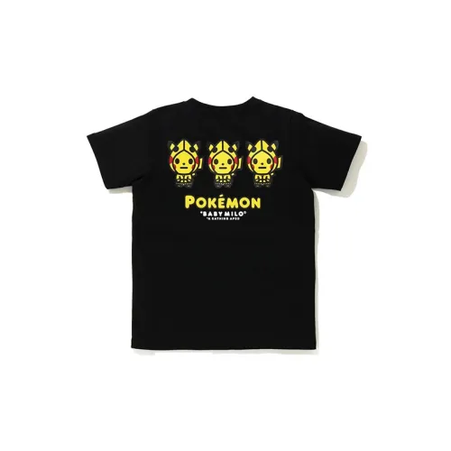 Pokemon X A BATHING APE Bape T-Shirts Unisex