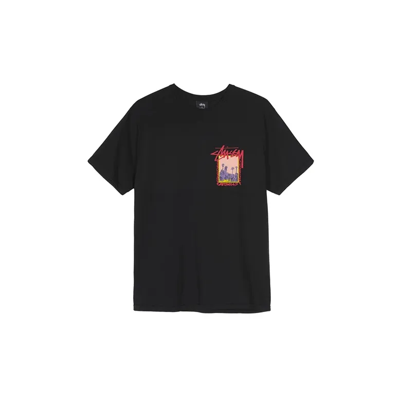 Stussy Palm Desert Pigment Dyed Long Sleeve Tee-3