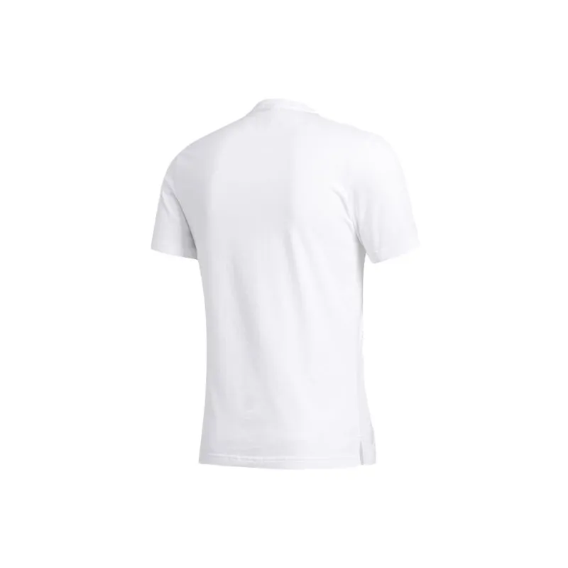 Adidas T Shirts Men White-1