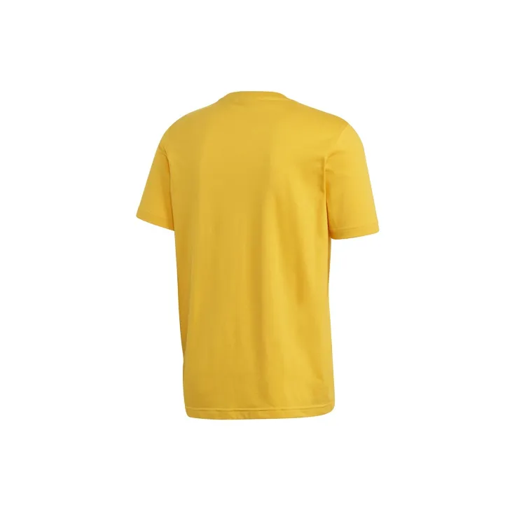 Adidas Originals Trefoil T Shirts Men Gold-1
