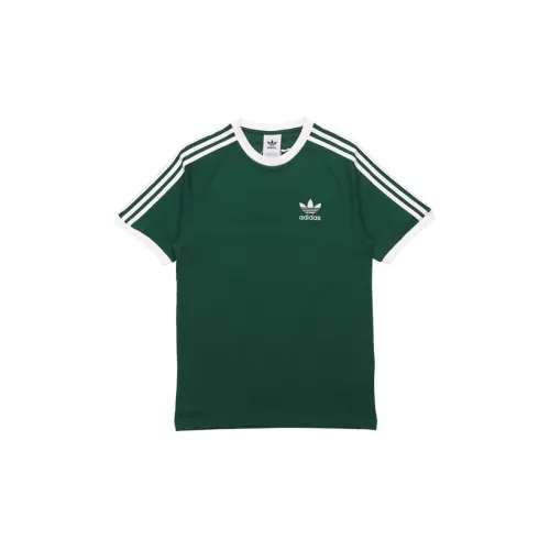 Adidas Originals 3-Stripes T-Shirts Men Green