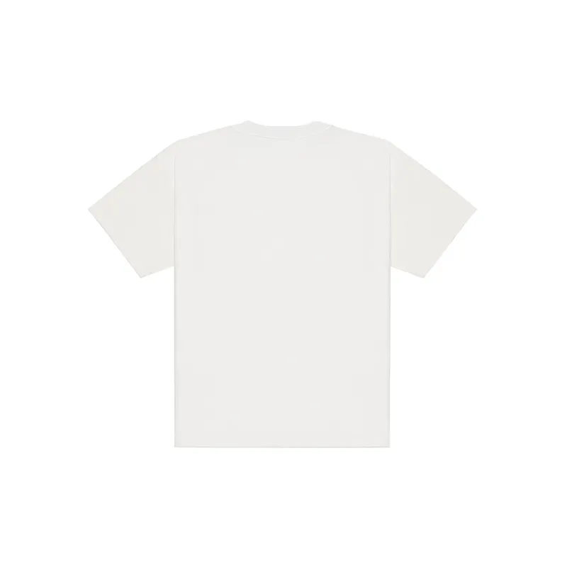Charlie Luciano Drop Shoulder Sleeve T Shirt Unisex White-2