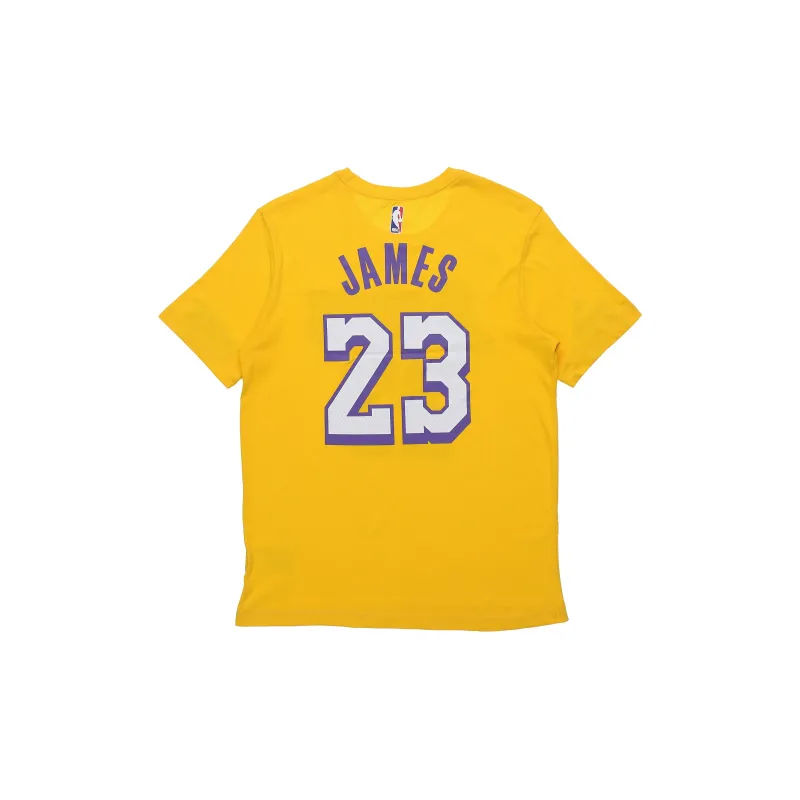 Nike X NBA T Shirt Men's Yellow-1