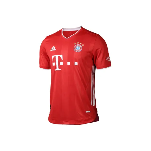 Adidas Bayern Munich T-Shirts Men Red