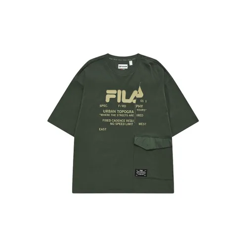 FILA FUSION STREET SPORT T-Shirts Men Plant Green