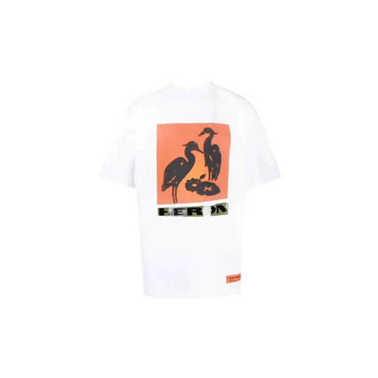 HERON PRESTON T Shirts Men White-1
