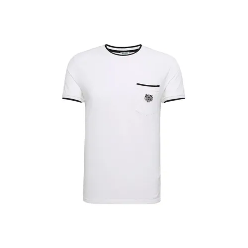 KENZO Classic Tiger Head T-Shirts Men White