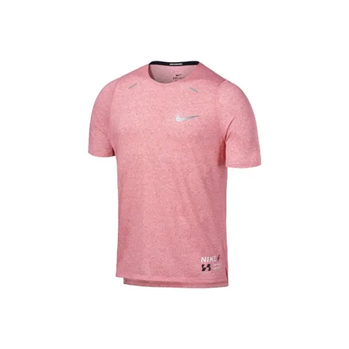 Nike Dri-Fit Rise 365 T-Shirts Men Pink