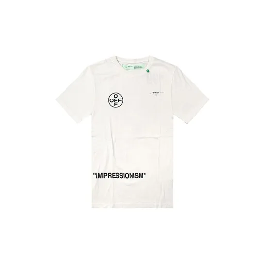 OFF WHITE Oversized Diag Stencil T Shirt-1