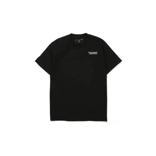 PLEASURES T-Shirts Unisex Black