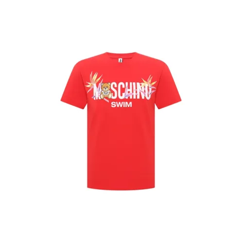 MOSCHINO T-Shirts Unisex Red