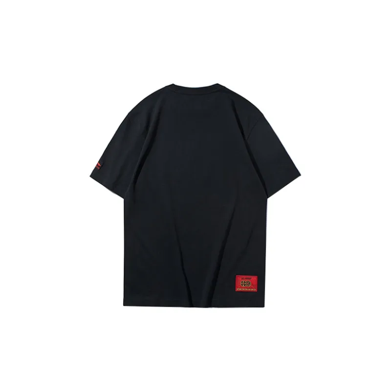 LiNing T Shirt Men's New Standard Black-1