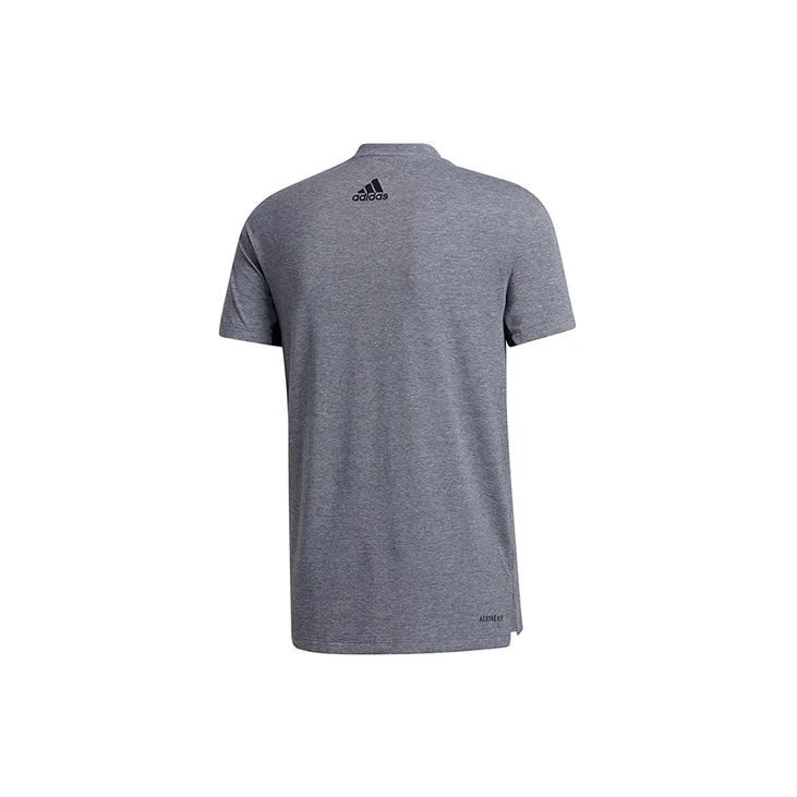 Adidas Set-in Sleeve T-Shirt Men's Ink Blue-1
