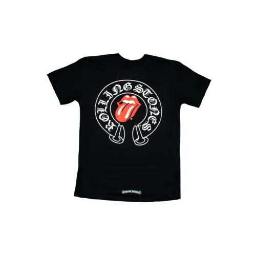 Chrome Hearts Unisex Rolling Stones T-Shirt Black