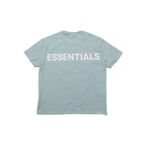 Fear Of God Essentials Ss20 T-Shirts Men Light Blue