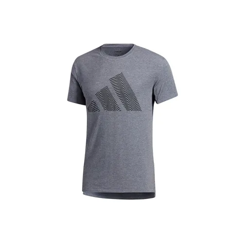 Adidas T-Shirts Men Ink Blue