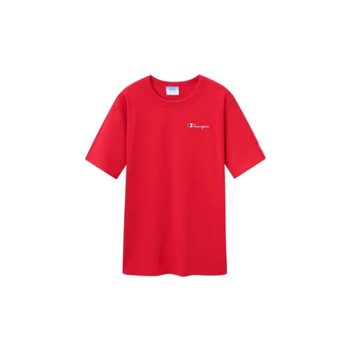 Champion T-Shirts Unisex Red