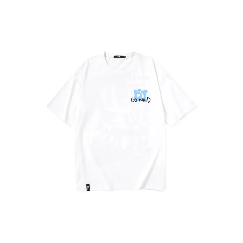 Bt Straight Elbow Length Sleeved T Shirt Unisex-1
