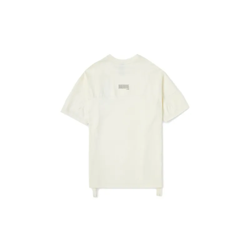 LiNing Li Ning X Jackie Chan Co branded Kung Fu Series T Shirt Men's Papyrus White-1