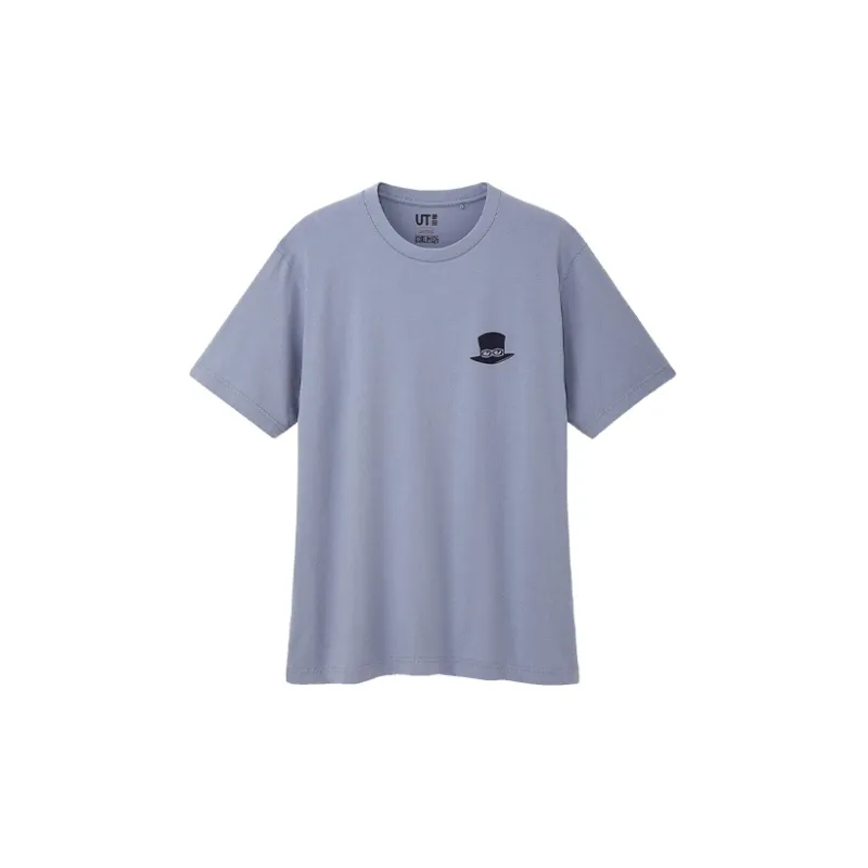 UNIQLO x One Piece T Shirt Men's Pink Blue-1