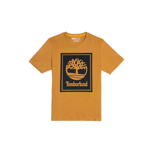 Timberland T-Shirts Unisex Ginger Yellow