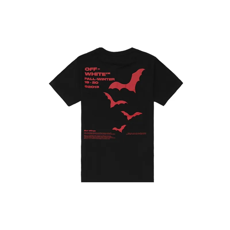 OFF WHITE FW19 T Shirt Men's Black-1