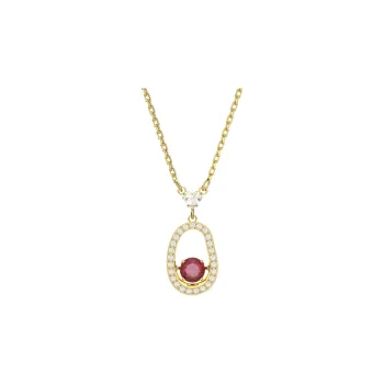 Swarovski Cariti Gold Tone Plated Necklaces Women's
