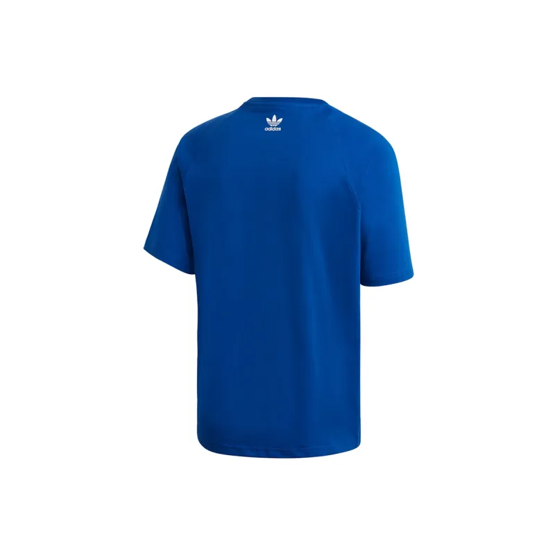 Adidas Originals Raglan Sleeve T Shirt Men's Blue-1