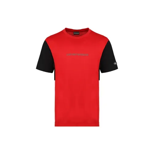 EMPORIO ARMANI T-Shirts Men Red