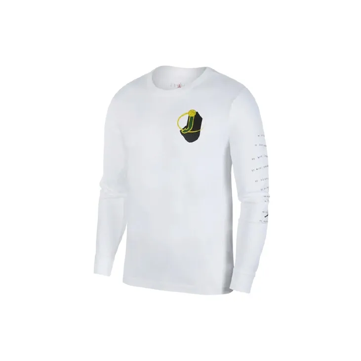 Jordan Legacy AJ10 T Shirts Men White-1