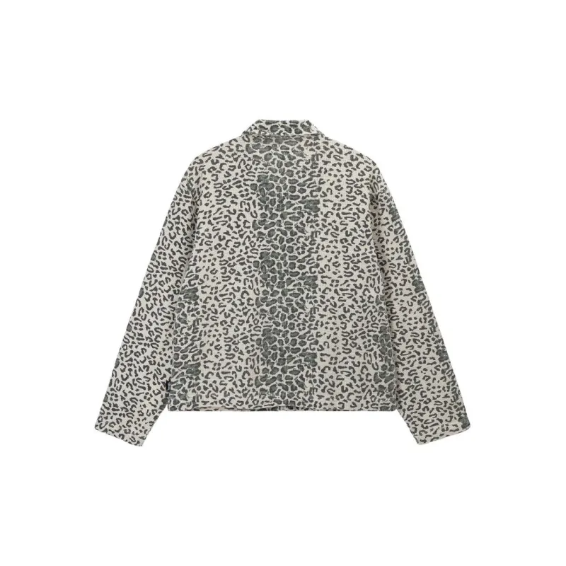 Stussy Leopard Mesh Zip Jacket-6