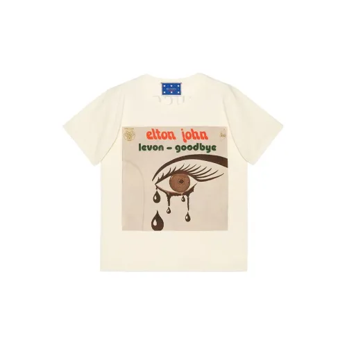 GUCCI T-Shirts Unisex Beige