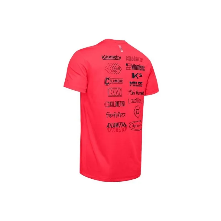 Under Armour Straight T Shirt Men's Red-1
