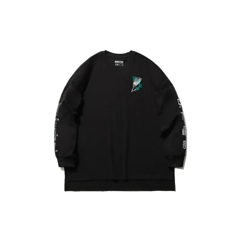 LiNing Badfive T Shirt Men's Black-1
