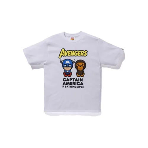 Marvel X A BATHING APE BAPE × Marvel T-Shirts Unisex