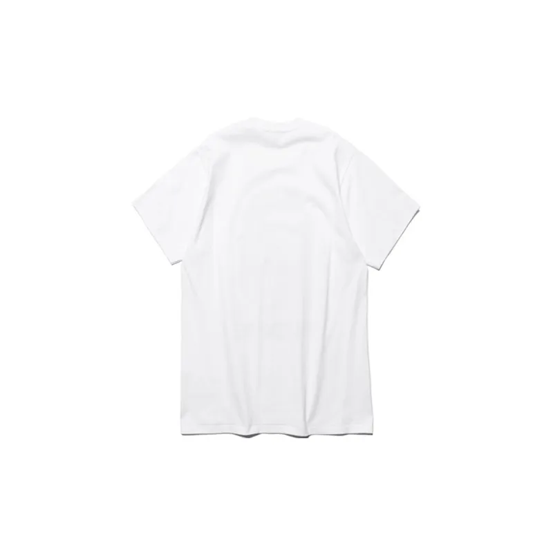 A BATHING APE Head Series T Shirt Unisex White-1