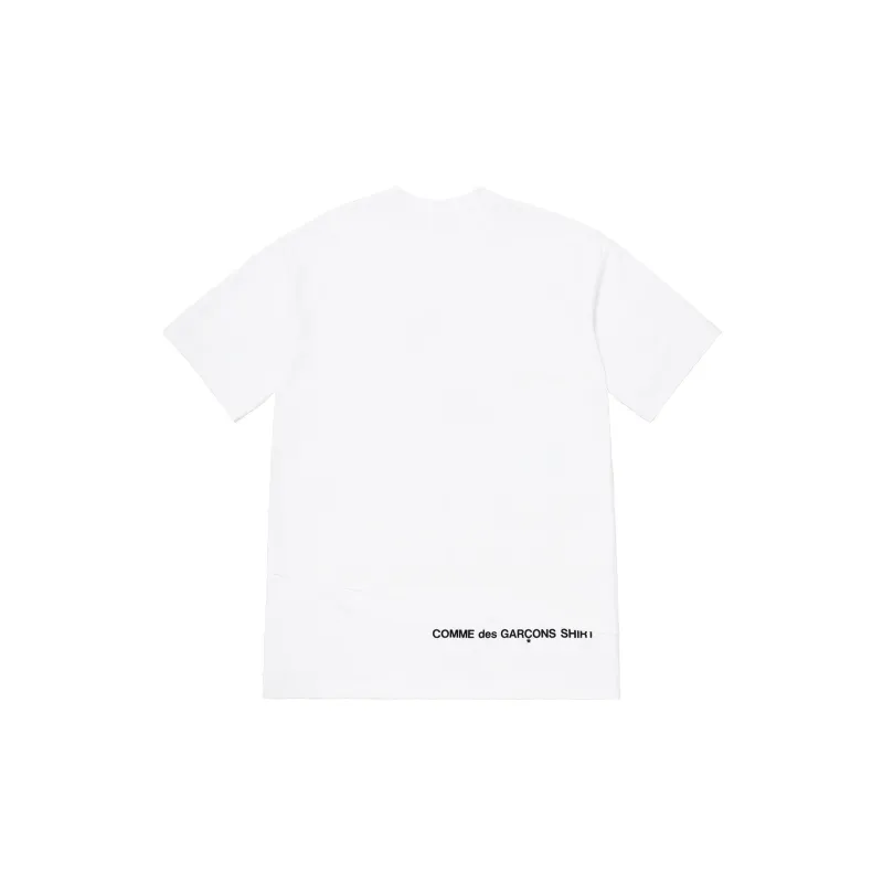 Supreme X Comme Des Garçons Shirt Split Box Logo T Shirt-1