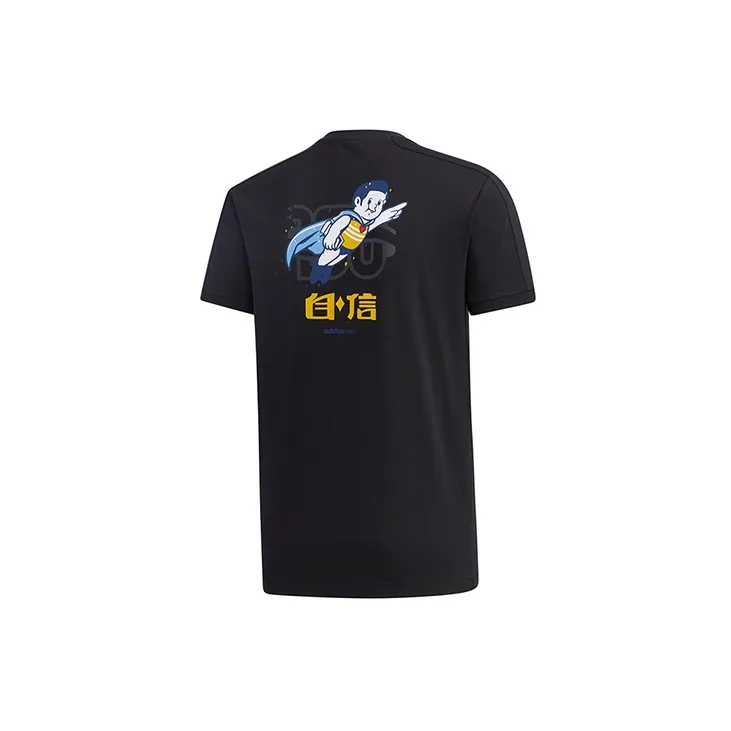 Adidas Neo T Shirts Men Black-1