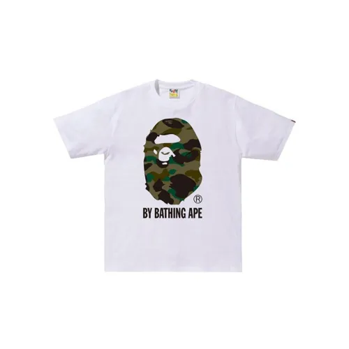 BAPE 1st Camo By Bathing Tee MULTIPattern Short-sleeved T-shirt MENS MULTI