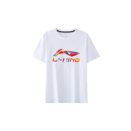 LINING Sports Fashion Collection T-Shirts Men White